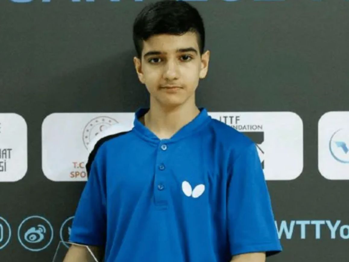 岁的法拉吉, 决赛中制造, 的林诗栋 岁的法拉吉, 决赛中制造, 的林诗栋